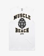 MUSCLE BEACH G-TANK White